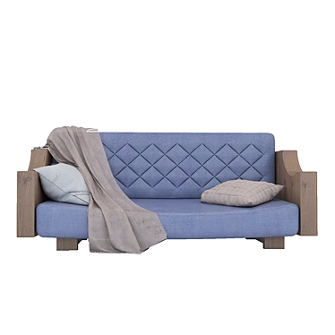 Modern Polys Sofa: 251.187 Verts: 254.092 3D model image 1 