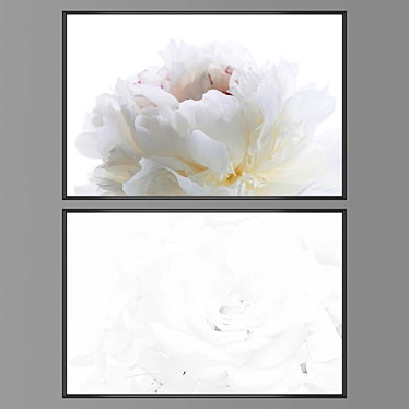 Elegant Wall Art Set 3D model image 1 