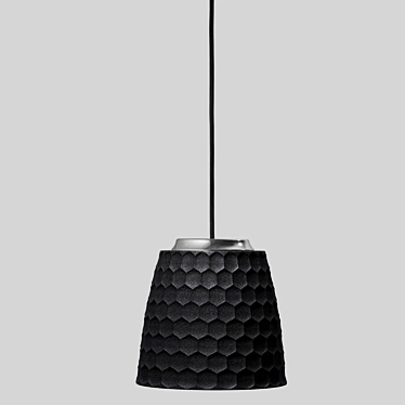 Title: Hexagonal Elegance Luminaire 3D model image 1 