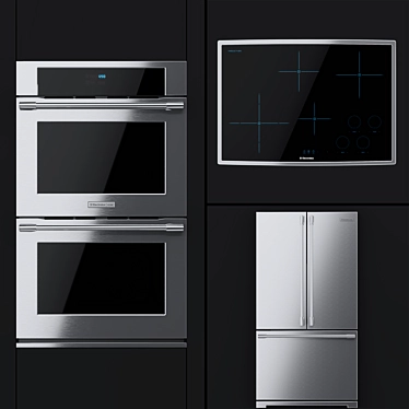 Electrolux Icon - Oven E30 Ew85 Pps, Refrigerator E23 Bc69 Sps and Hob Ew30 Ic60 Ls.