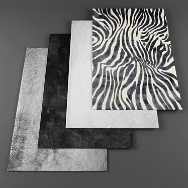 Luxury Collection of Rugs 3D model image 1 
