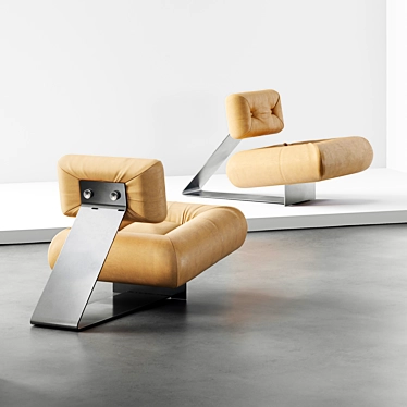 OSCAR NIEMEYER Aran lounge chair 1975