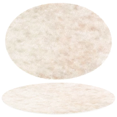 Modern Round Rug 08 3D model image 1 