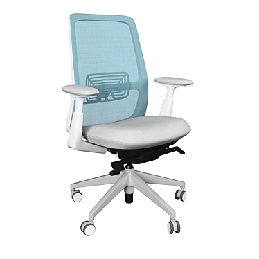 Elevate Your Comfort with the Haworth Soji Chair 3D model image 1 