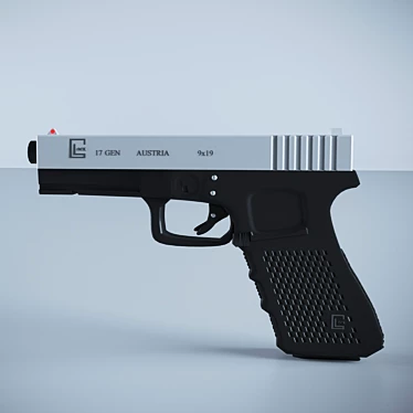 GLOCK 17: Reliable Firepower for Any Situation 3D model image 1 