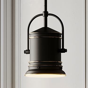 Hinkley Pullman Mini Pendant 3D model image 1 