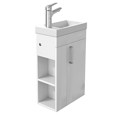 IDDIS Torr Bathroom Set 3D model image 1 