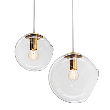 Bolle Hole Pendant: Radiant Elegance 3D model image 1 