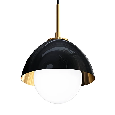 Scandinavian Style Hanging Light 3D model image 1 