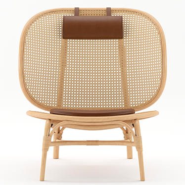 Versatile Nomad Chair 3D model image 1 