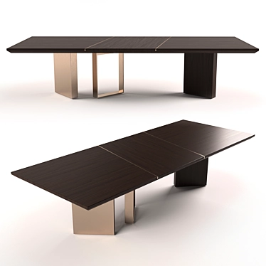 Elegant Fendi Morris Table 3D model image 1 