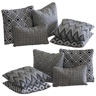 DreamLux Pillows: Collection 09 3D model image 1 