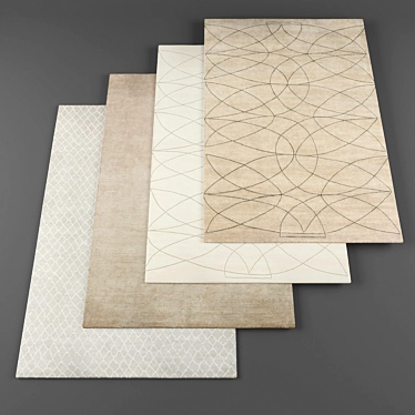 Exquisite Rugs Collection by Kristiina 3D model image 1 