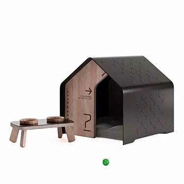Cozy Sydney Pet House: Stylish and Comfortable 3D model image 1 