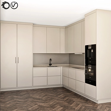 Kitchen Oasis: Polys - 299.779, Verts - 174.116 3D model image 1 