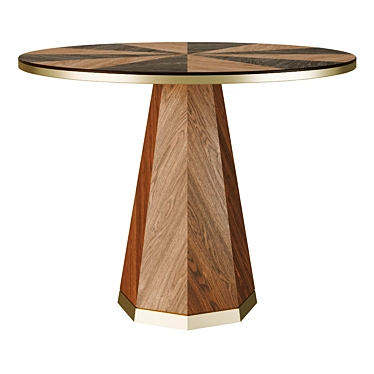 Spacious Round Table 3D model image 1 