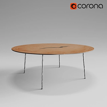July Coffee Table by INMYROOM 3D model image 1 