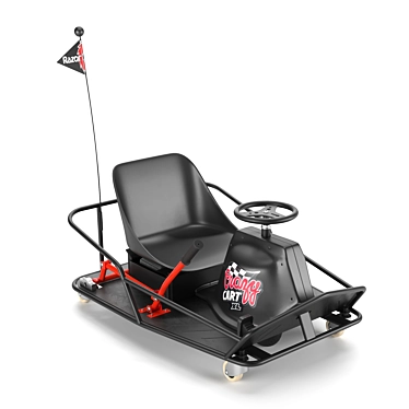 Crazy Drift XL Electric Cart 3D model image 1 