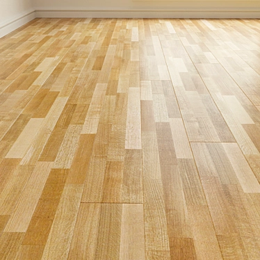 SALSA OAK SELECT: High-Resolution Laminate Parquet 3D model image 1 