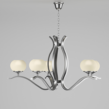 Modern LED Ceiling Lamp 3D model image 1 