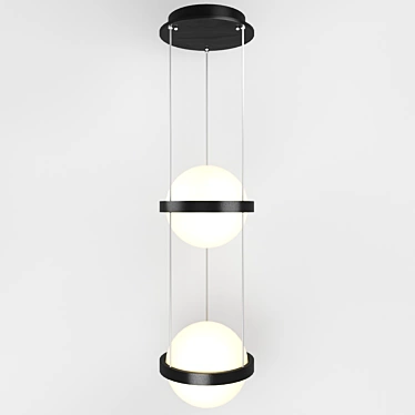 Modern Hanging Light Fixture - Palma 44.2239 3D model image 1 