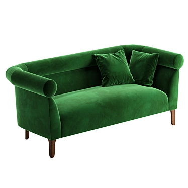 Pinch Design Roubel Sofa: Elegant and Cozy 3D model image 1 