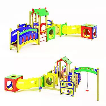 Children s game maze - playground