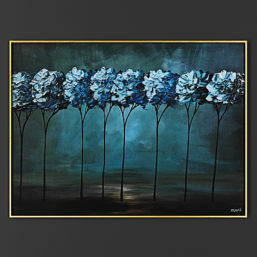 Elegant Frame for Art 3D model image 1 