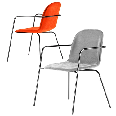 Tibby Chair: Modern & Comfortable Seating 3D model image 1 