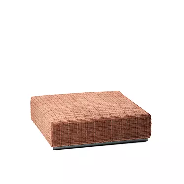 Elegant Adda Ottoman: Perfect Flexibility 3D model image 1 