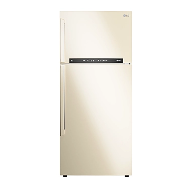 LG GN-H702HEHZ: Modern Compact Refrigerator for Efficient Storage 3D model image 1 