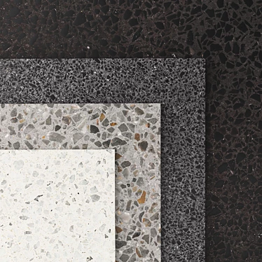 Terrazzo PANDOMO 2: High-Quality Material & Textures 3D model image 1 