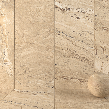 Antico Classico Stone Wall Tiles - Perfect for a Stylish Interior 3D model image 1 
