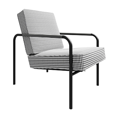 Title: Zanotta Susanna Lounge Chair 3D model image 1 