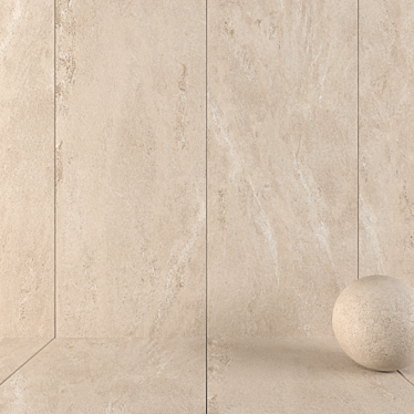  Tierra Sand Stone Wall Tiles 3D model image 1 