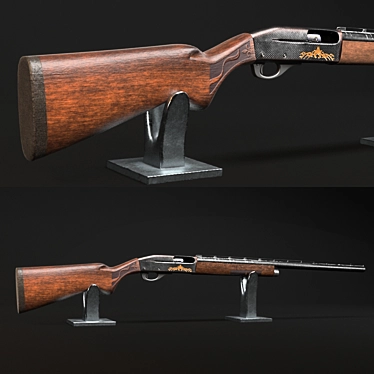 Ultimate Remington 1100 Parts 3D model image 1 