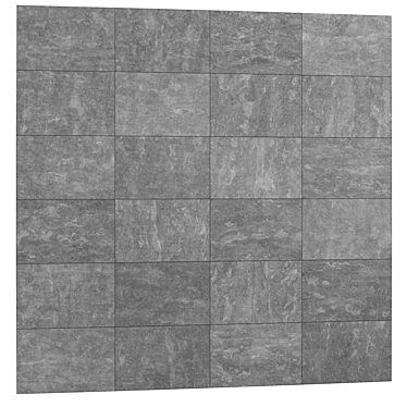 Gray Porcelain Tiles Big 6K 3D model image 1 