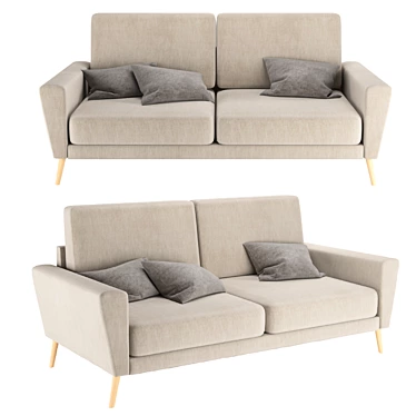 Contemporary Guy Sofa by La Forma 3D model image 1 