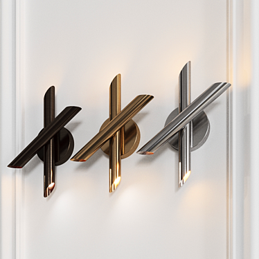 Minimalist Wall Sconce: Take 5773 3D model image 1 