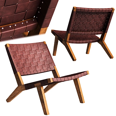 Royale Comfort Lounge Chair: DE LA ESPADA 128 3D model image 1 