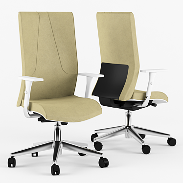 Milani Lex Presidenziale High Back Executive Chair 3D model image 1 