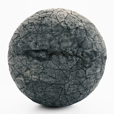 Midnight Obsidian VRay Rock 3D model image 1 