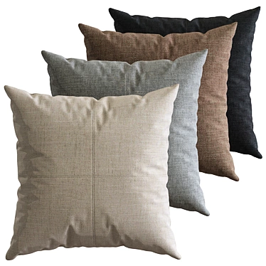 Mesh Collection Decor Pillows 3D model image 1 