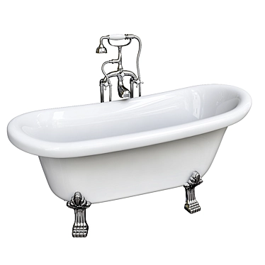 Luxury Vieany Bathtub AK-259 3D model image 1 