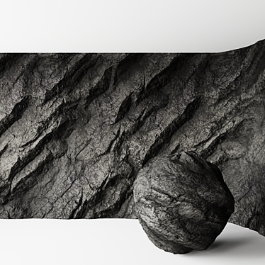 Seamless 4K Rock Cliff Texture 3D model image 1 