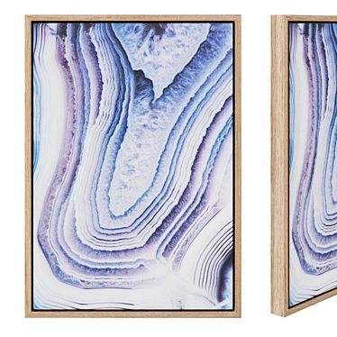 Lilac Whish: Stunning Painting 50x70cm 3D model image 1 