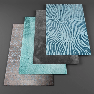 Luxury Home Rugs Collection 3D model image 1 