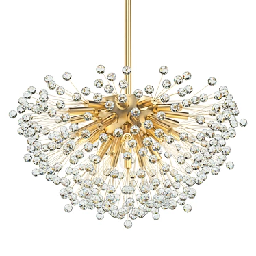 Elegant Dickinson Chandelier 3D model image 1 