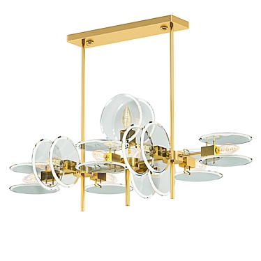  Nordic Elegance Chandelier 3D model image 1 
