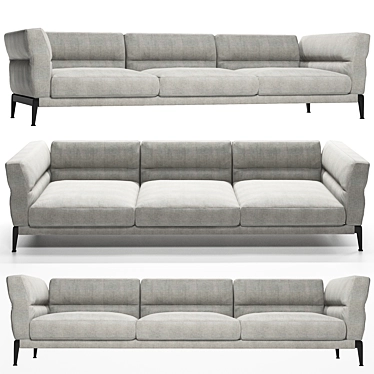 Flexform Adda: Stylish and Versatile Sofa 3D model image 1 